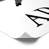 Poster Javelina Desert Animaux ARIZONA Art (Coin)