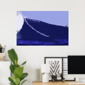 Poster Jaws, Hawaii (Bureau à domicile)