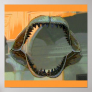 Poster Jaws préhistoriques