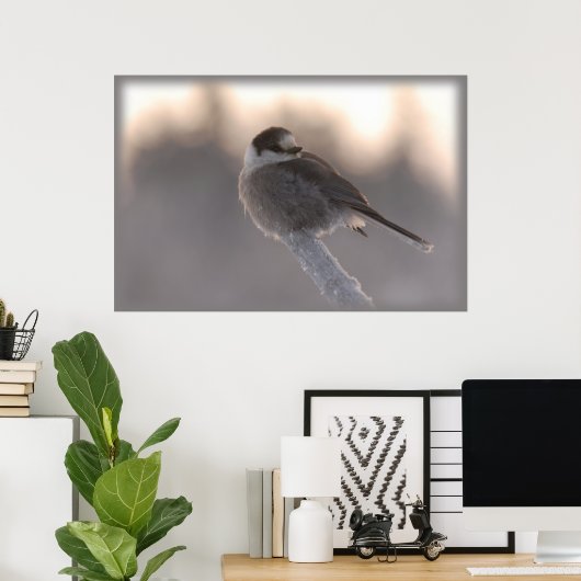 Poster jay gris 2 (Bureau à domicile)