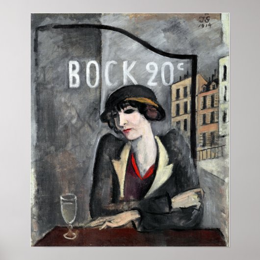 Poster Jāzeps Grosvalds en périphérie de Paris (Devant)