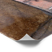 Poster Jāzeps Grosvalds Kurdes sur le toit (Coin)