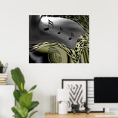 Poster Jazz (Bureau à domicile)