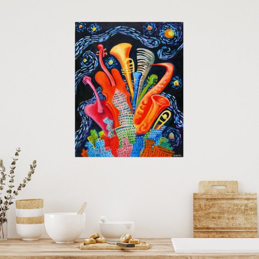 POSTER JAZZ (Cuisine)