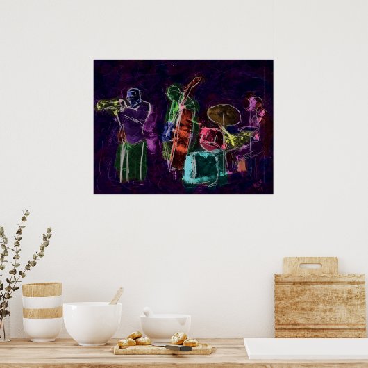 Poster Jazz Band (Cuisine)