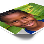 Poster jazz bleu jaune (Coin)