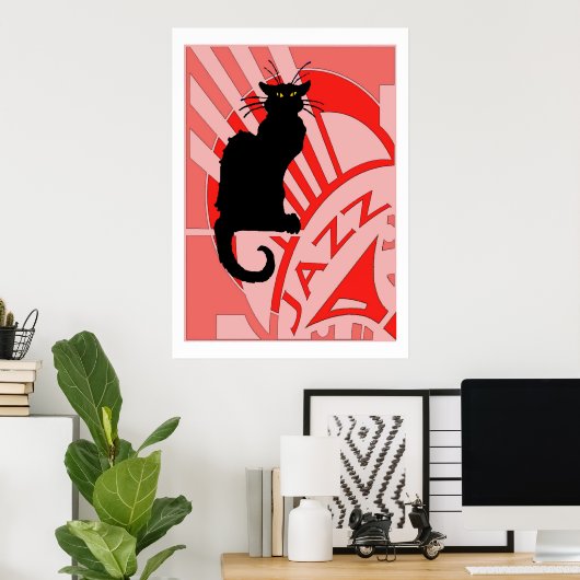 Poster Jazz Cat (Bureau à domicile)