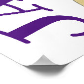 Poster JAZZ Dance School Studio Art Dancer enseignant Cad (Coin)