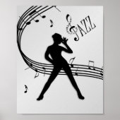 Poster Jazz Dance Silver (Devant)