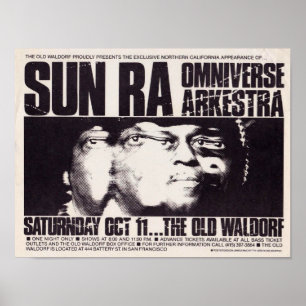 Poster Jazz de Sun Ra Omniverse