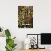 POSTER JAZZ EN LIVE (Bureau à domicile)