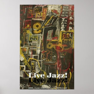 POSTER JAZZ EN LIVE