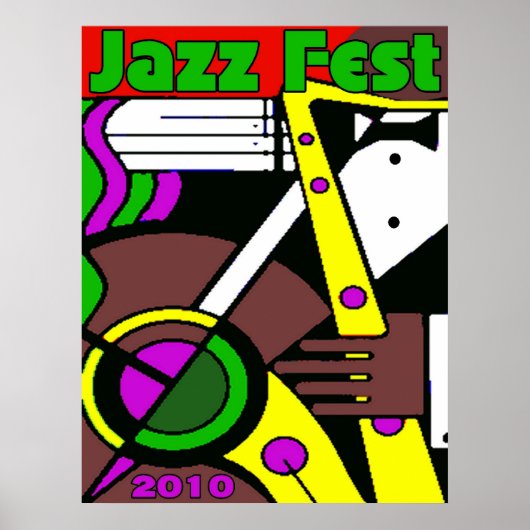 Poster Jazz Fest 2010 (Voorkant)