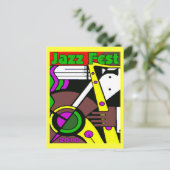 Poster Jazz Fest 2010 Briefkaart (Staand voorkant)