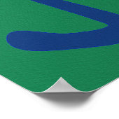 Poster Jazz Fest 2012, assis près de l'arbre (Coin)