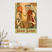 Poster Jazz Fest Angels (Cuisine)