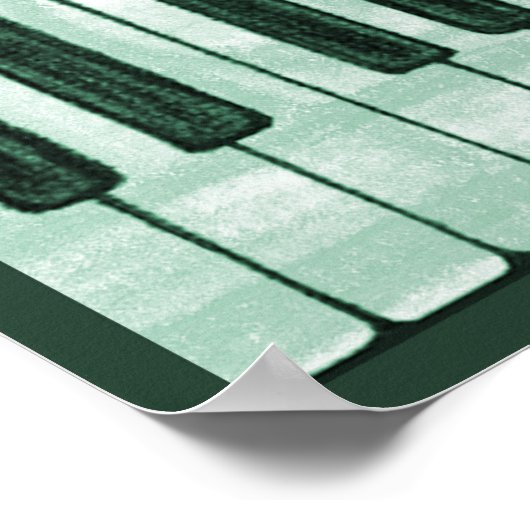 Poster Jazz Green (Coin)