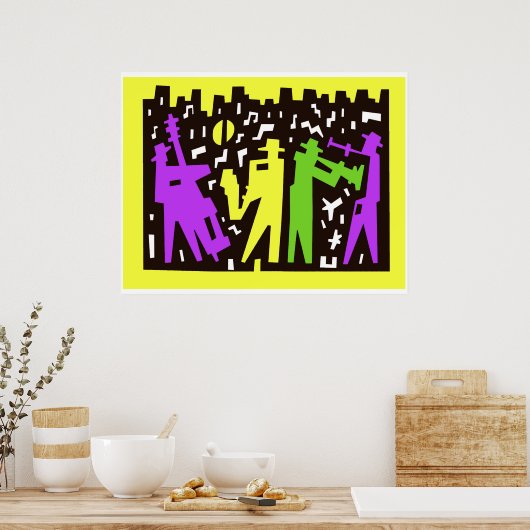 Poster JAZZ - Série (Cuisine)