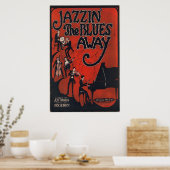 Poster Jazzin, le blues (Cuisine)