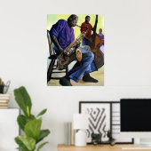 POSTER JAZZMEN (Bureau à domicile)
