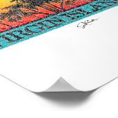 Poster Jcombs_ Îles Vierges Soleil avec palmiers _1 (Coin)