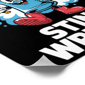 Poster Je Bleach Mon Putain Wrinkt Chemise Drôle Sale Chr (Coin)