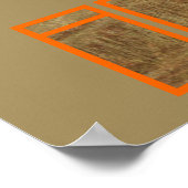 Poster Je chasse (Coin)