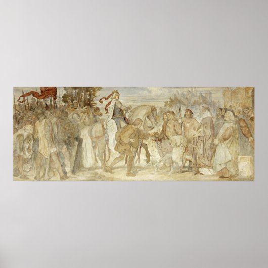 Poster Je cherche mon âne, Château de Wartburg (Devant)