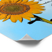 Poster Je choisis de vivre par choix (Coin)