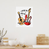 Poster Je Choisis Uke Je Vous Choisis Drôle Guitare Ukule (Cuisine)