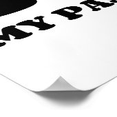 POSTER JE COEUR MON PASTEUR (Coin)