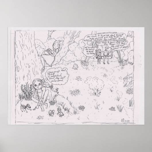 Poster Je comprends, ils ne comprennent pas (Devant)