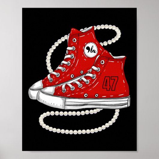 Poster Je Comprends L'Ignment Chaussures Mignonnes Comma (Devant)