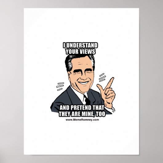 POSTER JE COMPRENDS VOS OPINIONS (Devant)