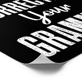 Poster Je corrige ta grammaire en silence (Coin)