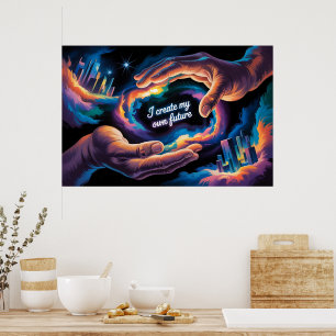 Poster Je crée mon propre avenir
