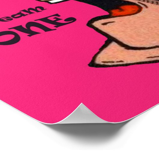 Poster Je crie Cone (Coin)