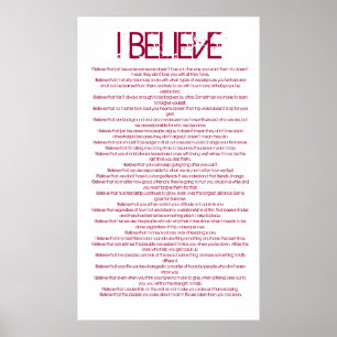 Poster Je crois