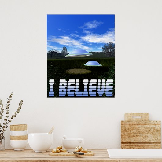 Poster Je Crois (Cuisine)