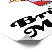 Poster je crois à me brosser les dents (Coin)