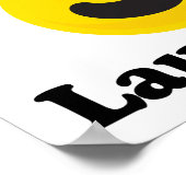 Poster je crois à rire (Coin)