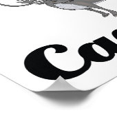 Poster je crois au caribou (Coin)