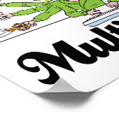 Poster je crois au multitâche (Coin)