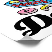 Poster je crois aux beignets (Coin)