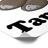 Poster je crois aux chaussures de robinet (Coin)