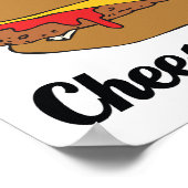 Poster je crois aux cheeseburgers (Coin)