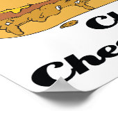 Poster je crois aux chili cheese dogs (Coin)