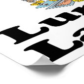 Poster je crois aux dames du déjeuner (Coin)