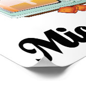 Poster je crois aux micro-ondes (Coin)