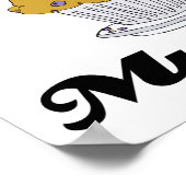 Poster je crois aux muffins (Coin)